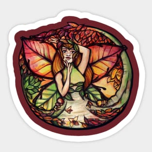 Beech Tree Fairy Sticker